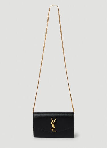 Envelope Chain Shoulder Bag Saint Laurent Envelope Chain Shoulder Bag Black sla0239036