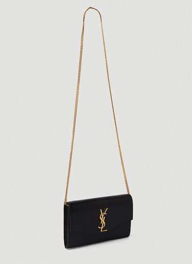 Envelope Chain Shoulder Bag Saint Laurent Envelope Chain Shoulder Bag Black sla0239036