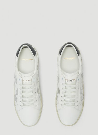 Court Classic SL/06 Star Sneakers Saint Laurent Court Classic SL/06 Star Sneakers White sla0243030