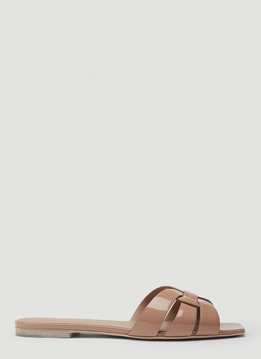 Tribute Slides Saint Laurent Tribute Slides Beige sla0244015