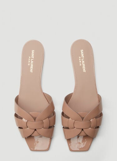 Tribute Slides Saint Laurent Tribute Slides Beige sla0244015
