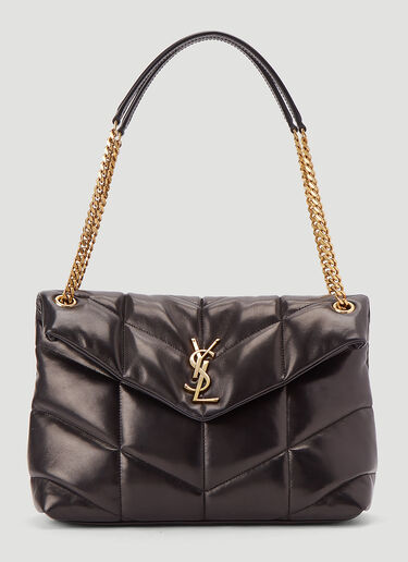 Puffer Medium Shoulder Bag Saint Laurent Puffer Medium Shoulder Bag Black sla0244032