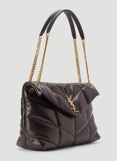 Puffer Medium Shoulder Bag Saint Laurent Puffer Medium Shoulder Bag Black sla0244032