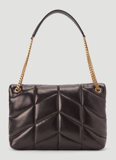 Puffer Medium Shoulder Bag Saint Laurent Puffer Medium Shoulder Bag Black sla0244032