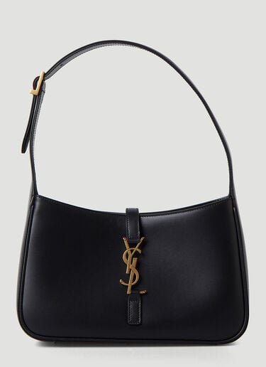 Saint Laurent Le 5 á 7 Hobo Shoulder Bag Black sla0244035