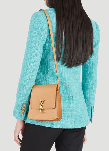 Saint Laurent Verti Kaia Shoulder Bag Beige sla0245060