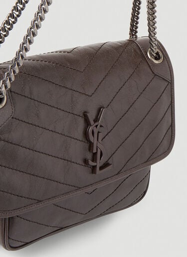Niki Medium Shoulder Bag Saint Laurent Niki Medium Shoulder Bag Brown sla0245095