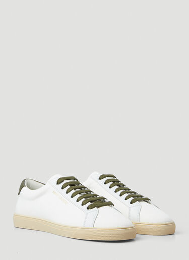 Andy Low Top Sneakers Saint Laurent Andy Low Top Sneakers White sla0249093