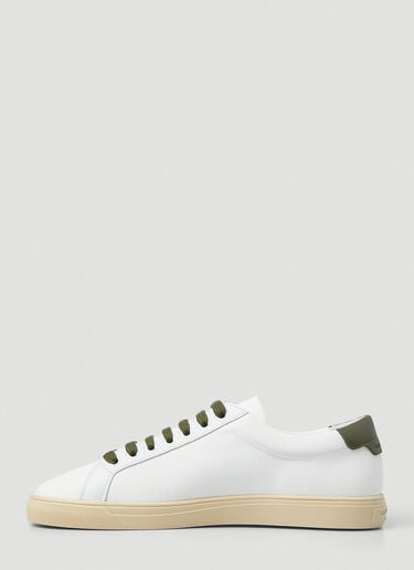 Saint Laurent Andy Low Top Sneakers White sla0249093