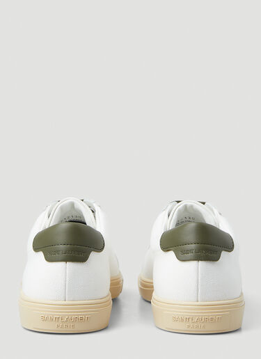 Andy Low Top Sneakers Saint Laurent Andy Low Top Sneakers White sla0249093
