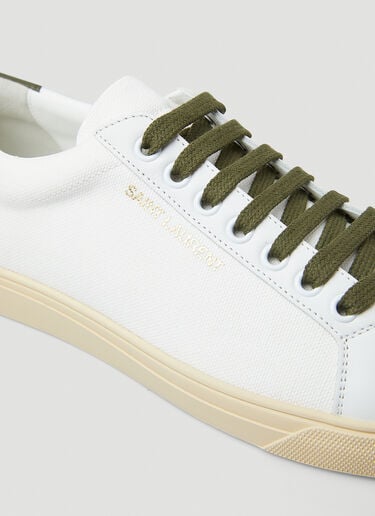 Saint Laurent Andy Low Top Sneakers White sla0249093