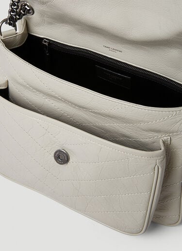 ニキ ミディアムショルダーバッグ Saint Laurent ニキ ミディアムショルダーバッグ ホワイト sla0249175