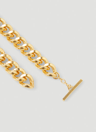 短款扭结链条 Saint Laurent 短款扭结链条 金 sla0249245