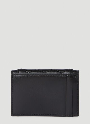 绗缝徽标铭牌钱包 Saint Laurent 绗缝徽标铭牌钱包 黑色 sla0251064