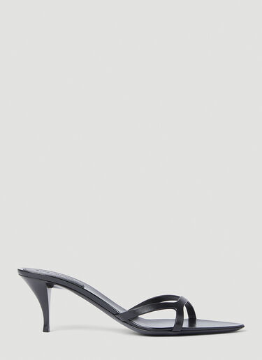 Saint Laurent Carla Heeled Sandals Black sla0251148