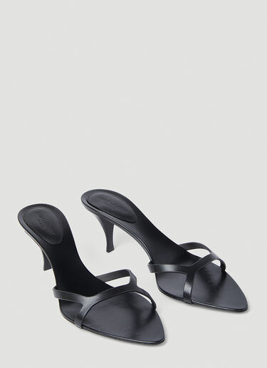 Saint Laurent Carla Heeled Sandals Black sla0251148