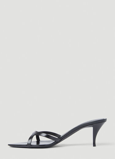 Saint Laurent Carla Heeled Sandals Black sla0251148