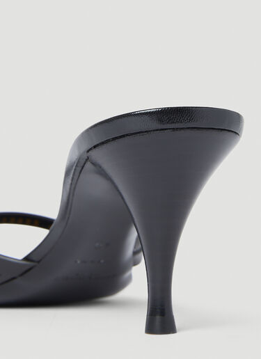 Saint Laurent Carla Heeled Sandals Black sla0251148