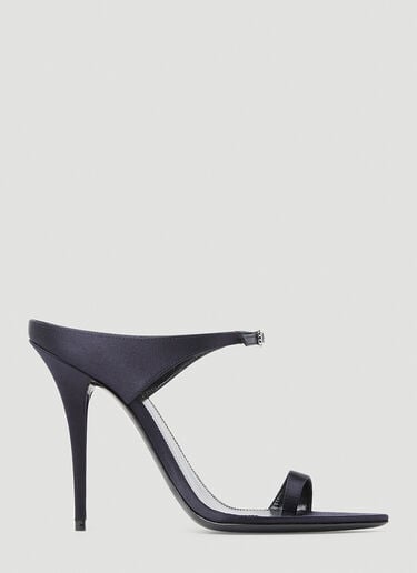 Saint Laurent 다이브 하이힐 뮬 블루 sla0252038