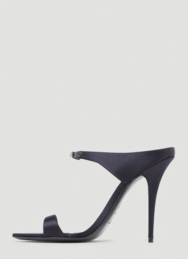 Saint Laurent 다이브 하이힐 뮬 블루 sla0252038