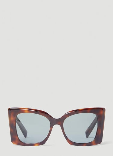 Saint Laurent Blaze 玳瑁太阳镜 棕色 sla0252110