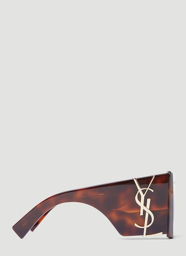 Saint Laurent Blaze 玳瑁太阳镜 棕色 sla0252110