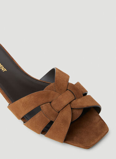 Nu Pieds 샌들 Saint Laurent Nu Pieds 샌들 브라운 sla0253053