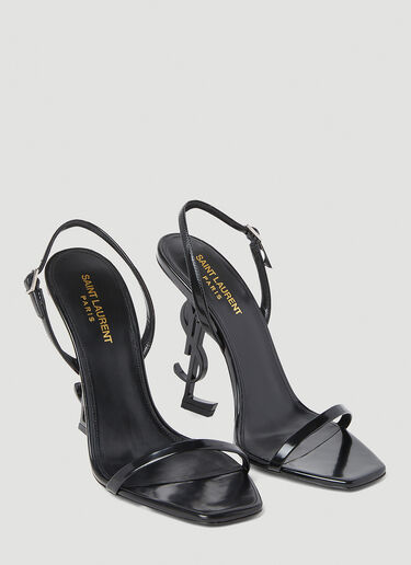Opyum Slingback High Heel Sandals Saint Laurent Opyum Slingback High Heel Sandals Black sla0253055