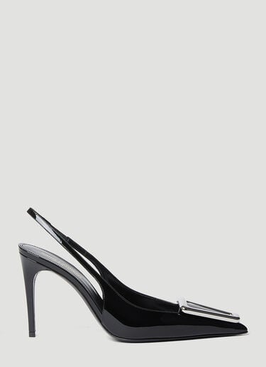 애비뉴 슬링백 펌프스 Saint Laurent 애비뉴 슬링백 펌프스 블랙 sla0253064