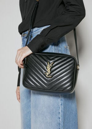 Saint Laurent Lou Camera Bag Black sla0253087