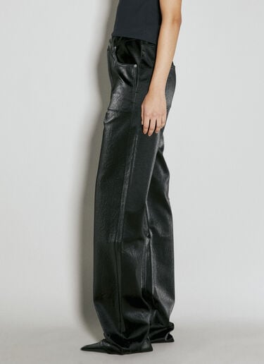 Saint Laurent 롱 익스트림 배기 진 블랙 sla0254033