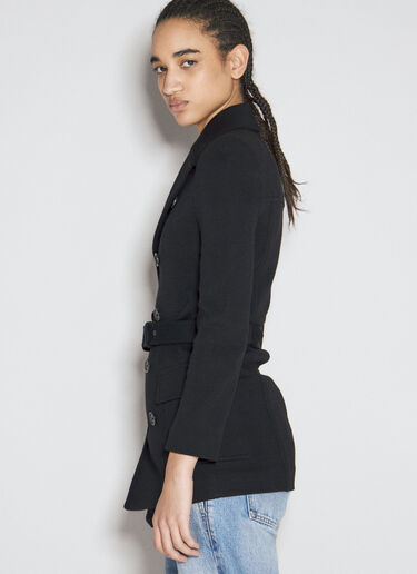 Saharienne Double-Breasted Jacket Saint Laurent Saharienne Double-Breasted Jacket Black sla0255002