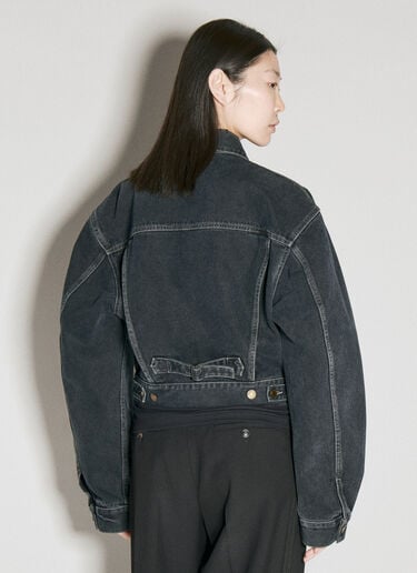 Saint Laurent 80's Denim Jacket Blue sla0255003