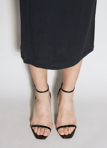 Opyum Heeled Sandals Saint Laurent Opyum Heeled Sandals Black sla0255040