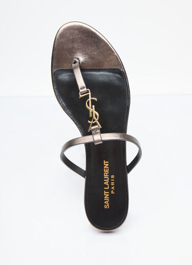 Saint Laurent Cassandra 拖鞋 黑色 sla0255049