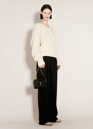 Cassandre Matelassé Carré Mini Camera Bag Saint Laurent Cassandre Matelassé Carré Mini Camera Bag Black sla0255111
