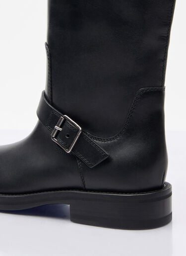 River 皮靴 Saint Laurent River 皮靴 黑色 sla0257032