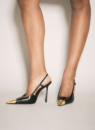 Saint Laurent 잔느 슬링백 펌프스  블랙 sla0257039