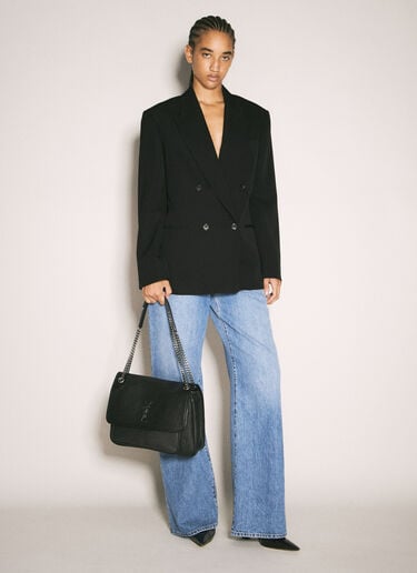Large Niki Shoulder Bag Saint Laurent Large Niki Shoulder Bag Black sla0257080