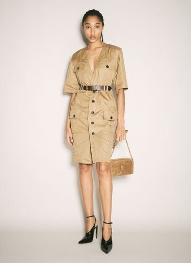 Cassandre Matelassé Carré 迷你相机包 Saint Laurent Cassandre Matelassé Carré 迷你相机包 棕色 sla0257086