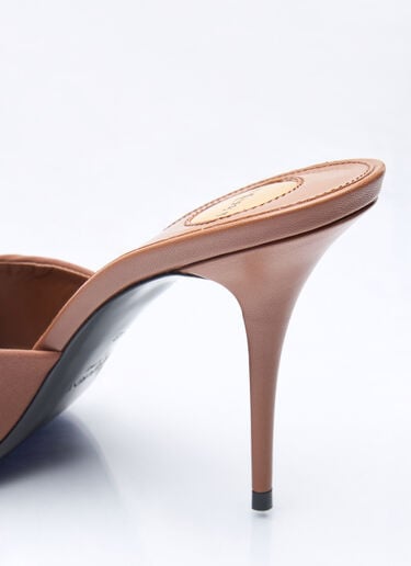 Lola Mules Saint Laurent Lola Mules Brown sla0258002