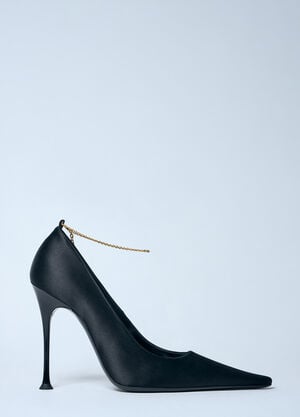 Saint Laurent 레진 펌프스 블랙 sla0258003