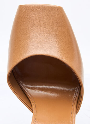 La Scandale Platform Sandals Saint Laurent La Scandale Platform Sandals Brown sla0258004