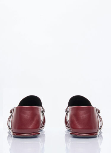 ル ローファー ペニースリッパ Saint Laurent ル ローファー ペニースリッパ バーガンディ sla0258005