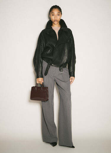 Sac De Jour ナノハンドバッグ Saint Laurent Sac De Jour ナノハンドバッグ パープル sla0258025
