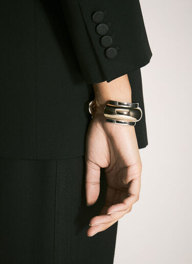 Saint Laurent Bumpy Bracelet Gold sla0258057
