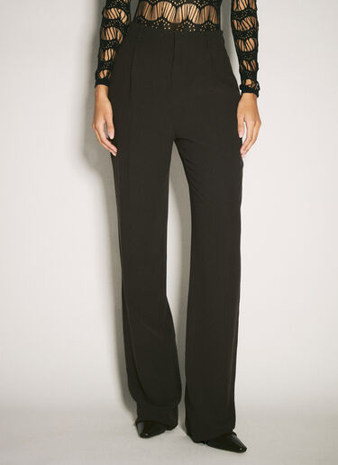 실크 테일러드 팬츠 Saint Laurent 실크 테일러드 팬츠 블랙 sla0258059