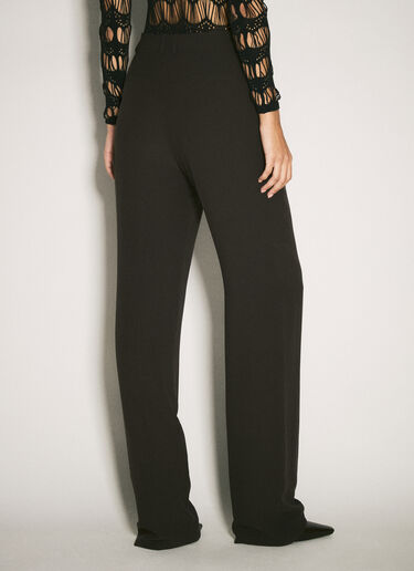 실크 테일러드 팬츠 Saint Laurent 실크 테일러드 팬츠 블랙 sla0258059