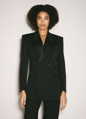 Saint Laurent Tuxedo Blazer Black sla0258067