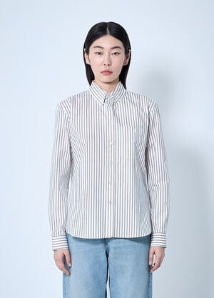 Saint Laurent Cassandre Shirt Beige sla0259004